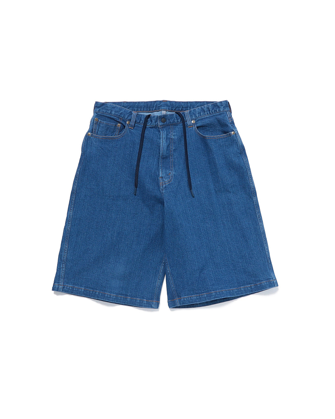 SETINN｜Stretch Denim Buggy Shorts｜INDIGO
