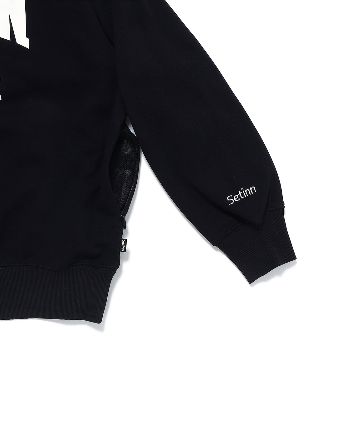 SETINN｜STN Bookstore Crew Sweat｜BLACK