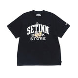 SETINN｜Bookstore Tee｜BLACK
