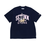 SETINN｜Bookstore Tee｜NAVY