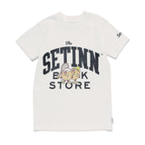 SETINN｜Bookstore Tee｜WHITE