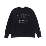 SETINN｜Champion STN TENNIS Crew Sweat｜BLACK