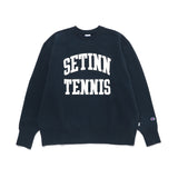 SETINN｜Champion STN TENNIS Crew Sweat｜NAVY
