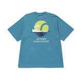 SETINN｜Sunset Tee｜BLUE GRAY