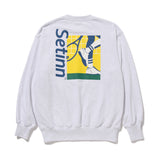 SETINN｜Poster Sweat｜ASH