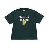 SETINN｜Tennis Is Life Tee｜D.GRN