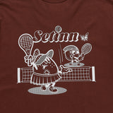 SETINN｜Double Bagel Tee｜BROWN