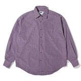 Acy｜BASIC CHECK SHIRTS ｜PURPLE