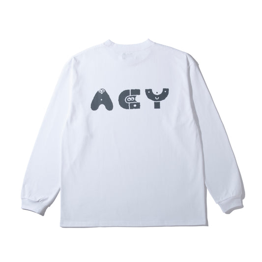 Acy|AK L/S TEE|WHITE