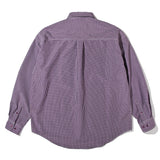 Acy｜BASIC CHECK SHIRTS ｜PURPLE