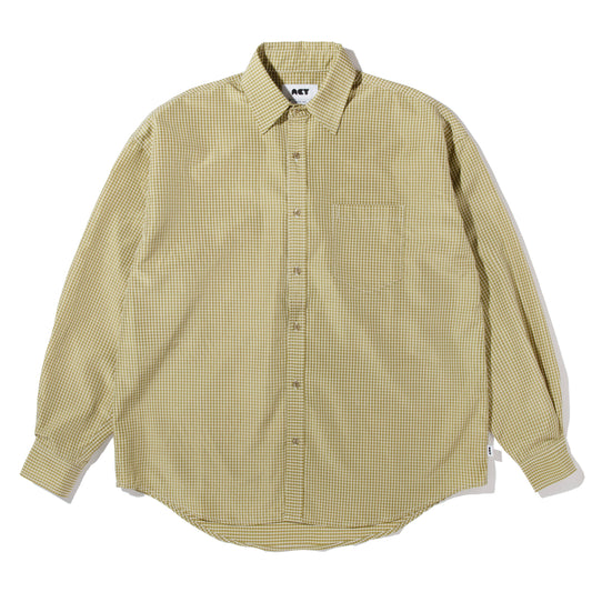 Acy｜BASIC CHECK SHIRTS ｜L.GREEN