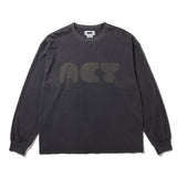 Acy｜GDYE LOGO L/S TEE ｜S.GRAY