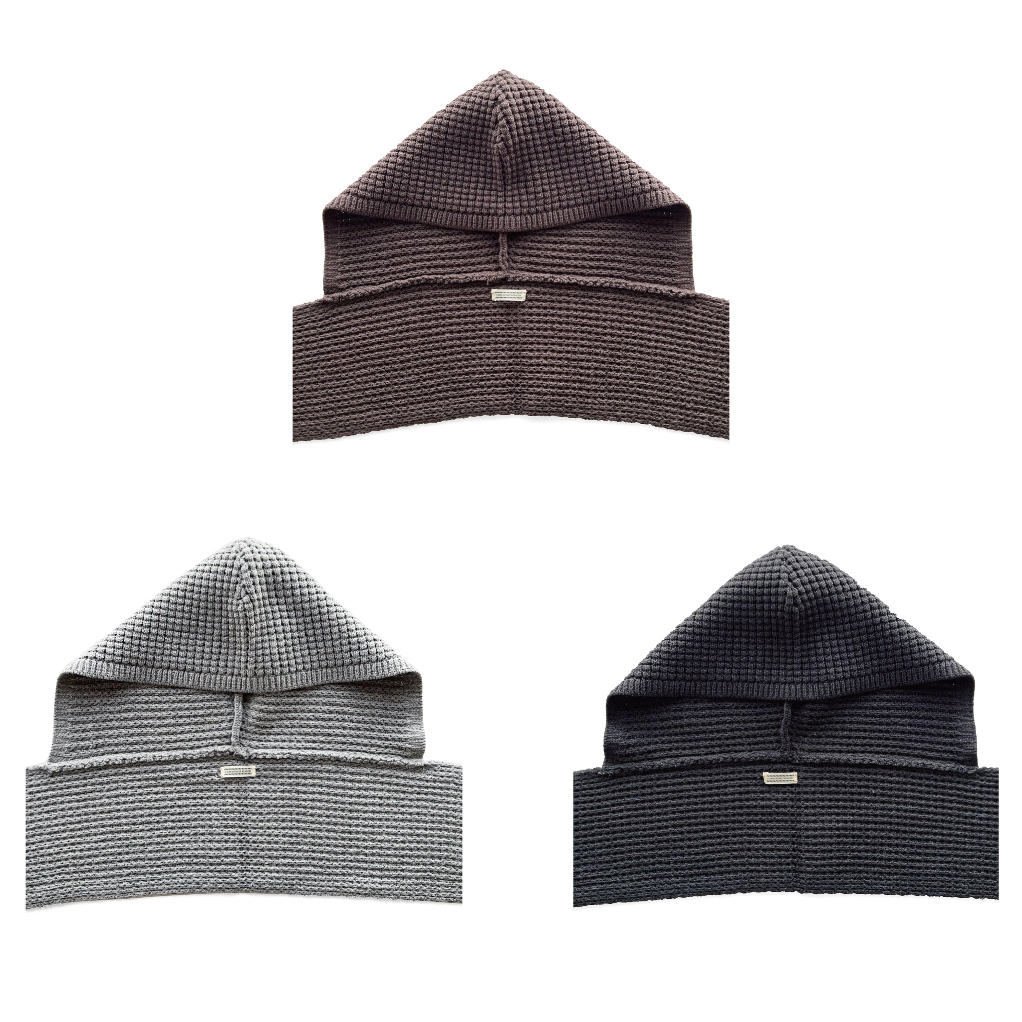 COMFORTABLE REASON｜Waffle Hood Scarf – Origin Store
