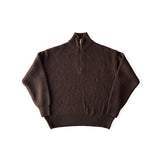 COMFORTABLE REASON｜Harf Zip Knit ｜BLOWN