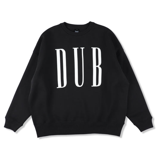 ISNESS MUSIC｜DUB SWEAT SHIRTS｜BLACK