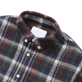 Whimsy｜HEAVY WOOL FLANNEL SHIRT｜NAVY