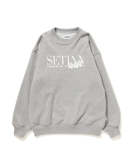 SETINN｜Academy Crew Sweat｜GRAY