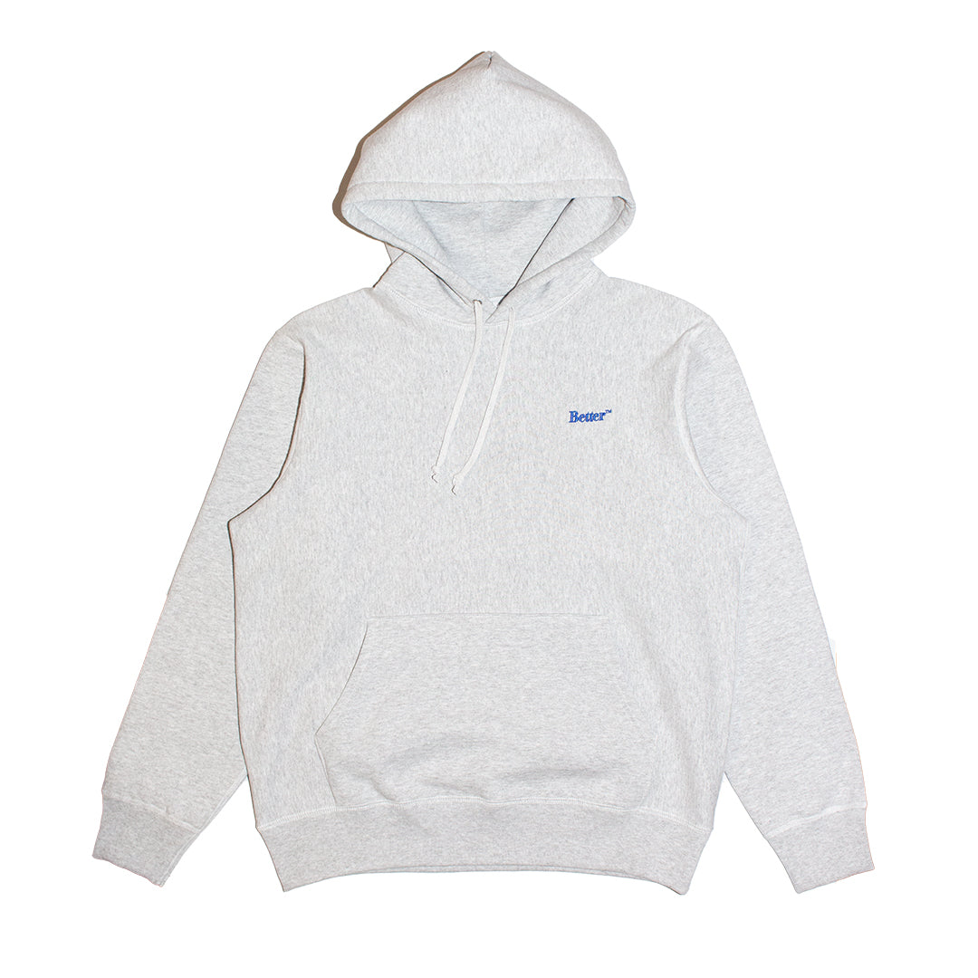 BETTERGIFTSHOP｜Standard Logo Hooded Sweatshirt｜GRAY