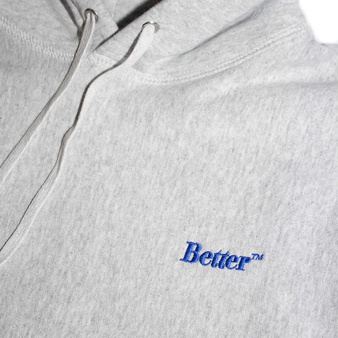 BETTERGIFTSHOP｜Standard Logo Hooded Sweatshirt｜GRAY