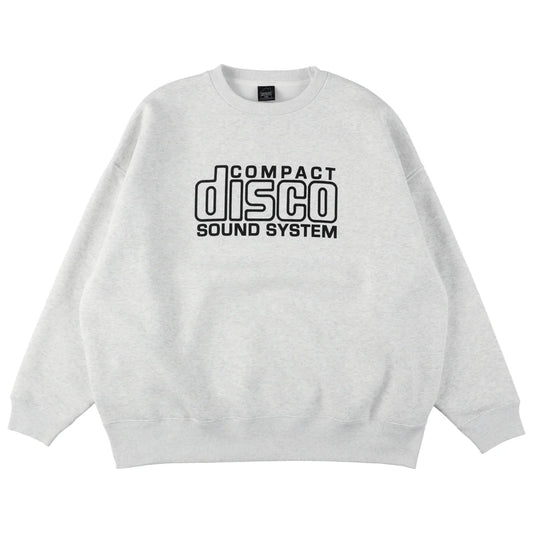 ISNESS｜C DISCO SWEATSHIRT｜ASH