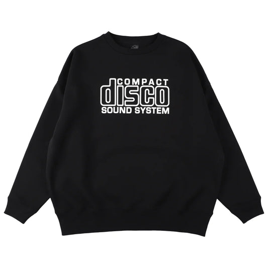 ISNESS｜C DISCO SWEATSHIRT｜BLACK