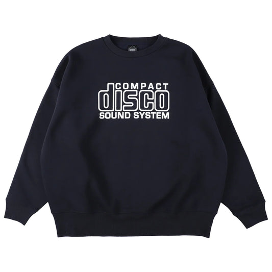 ISNESS|C DISCO SWEATSHIRT|NAVY