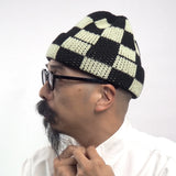 Found Feather｜Checker Beanie｜Bolt OS