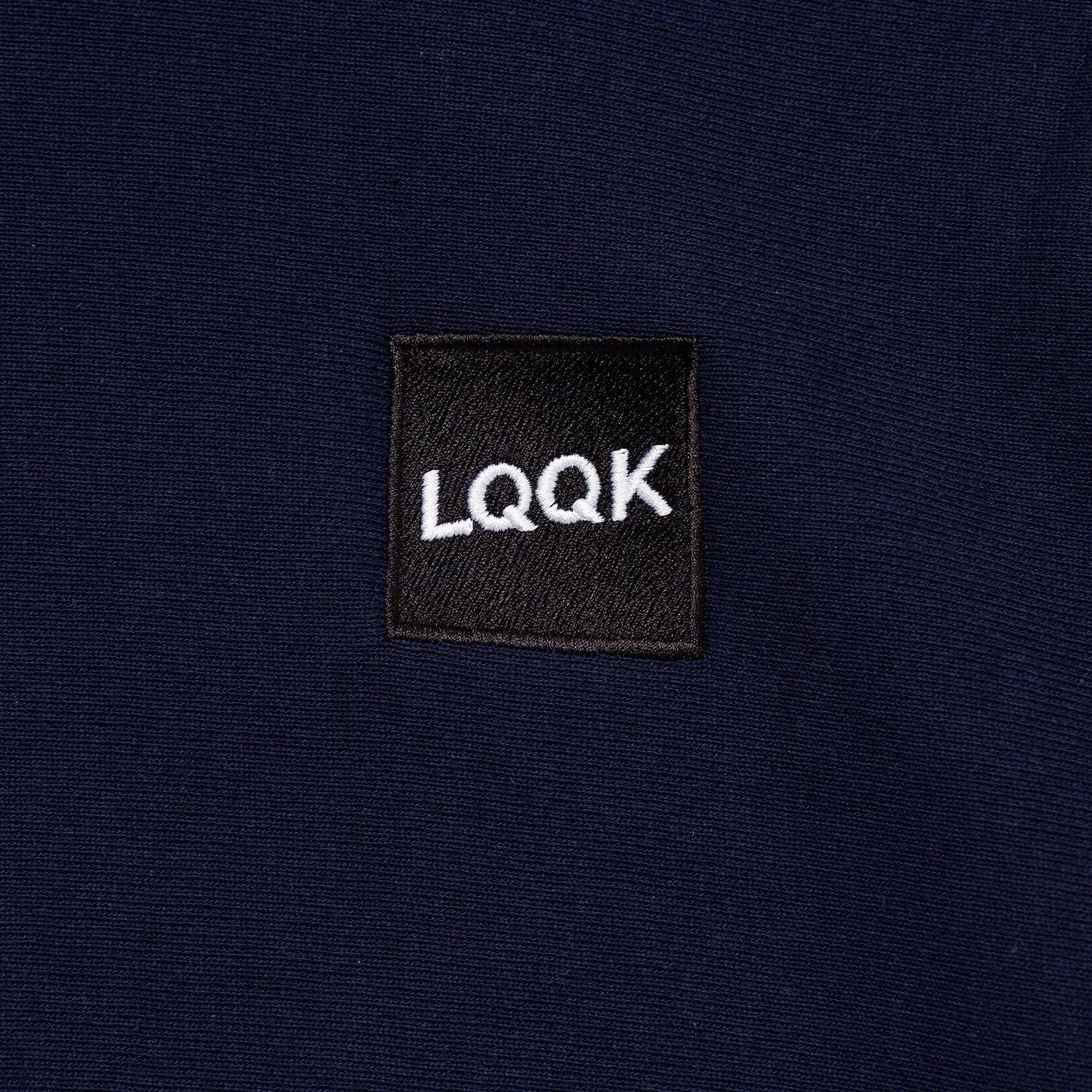 LQQKSTUDIO｜SIGNATURE SNAP FLEECE HOODIE｜COLOR BLOCK