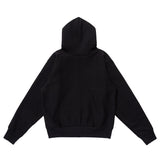 LQQKSTUDIO｜SIGNATURE FLEECE ZIP HOODIE｜BLACK