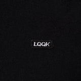 LQQKSTUDIO｜SIGNATURE FLEECE ZIP HOODIE｜BLACK