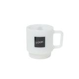 LQQKSTUDIO｜MILK GLASS STUCKING MAG｜WHITE