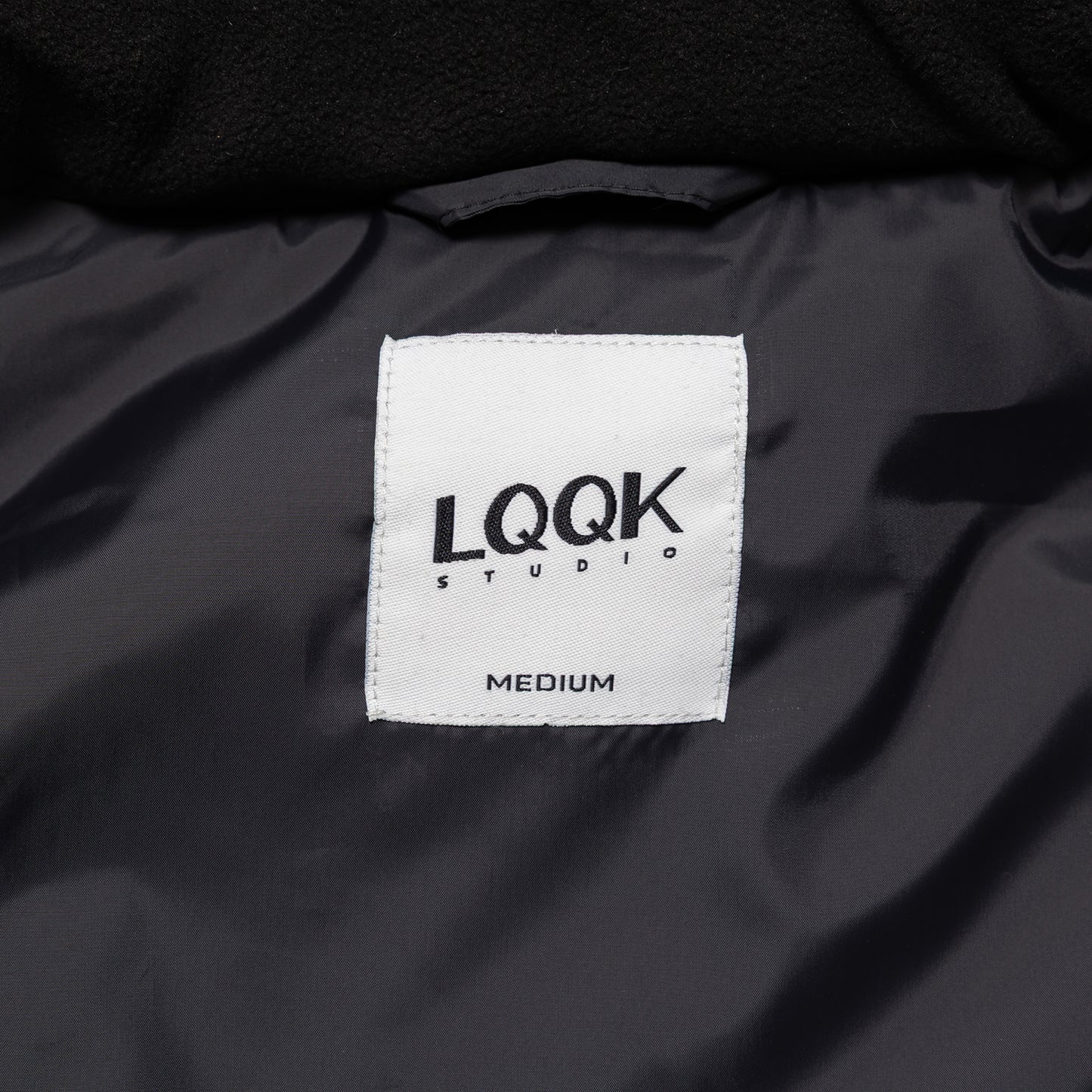 LQQKSTUDIO｜PUFF DOWN JACKET｜BLACK