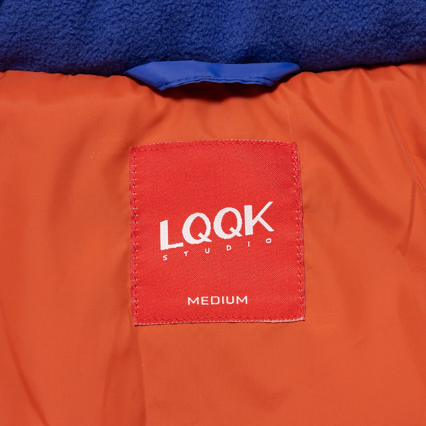 LQQKSTUDIO｜PUFF DOWN JACKET｜BLUE RED