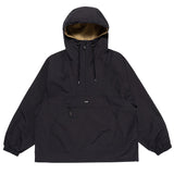 LQQKSTUDIO｜NYLON ANORAK HOODIE｜BLACK