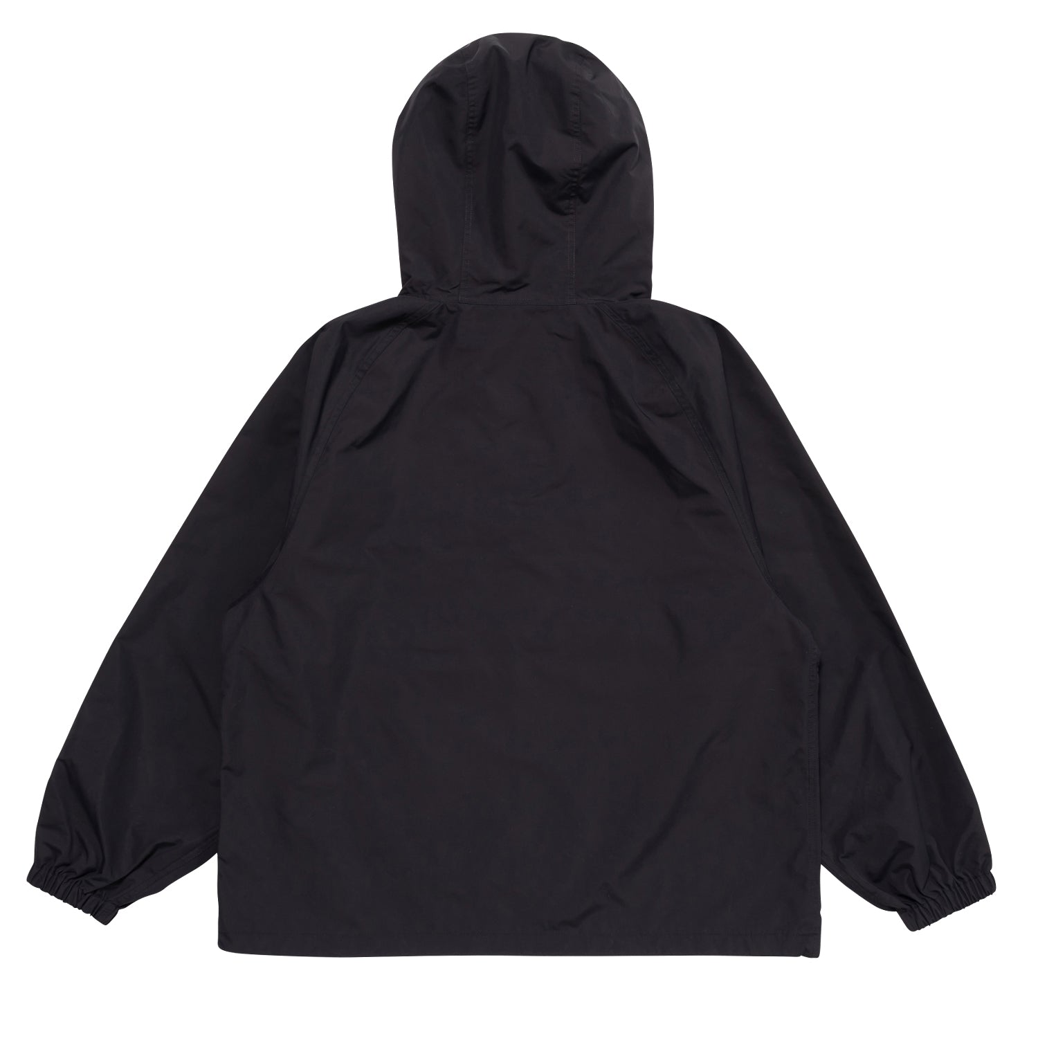LQQKSTUDIO｜NYLON ANORAK HOODIE｜BLACK – Origin Store
