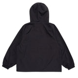 LQQKSTUDIO｜NYLON ANORAK HOODIE｜BLACK