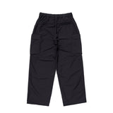 LQQKSTUDIO｜NYLON CARGO PANTS｜BLACK