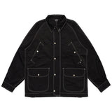 LQQK STUDIO｜CORDURA LONG FIELD COAT｜BLACK
