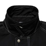 LQQK STUDIO｜CORDURA LONG FIELD COAT｜BLACK