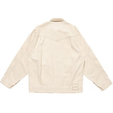 LQQK STUDIO｜EMBOSSED DENIM JACKET｜NATURAL