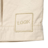 LQQK STUDIO｜EMBOSSED DENIM JACKET｜NATURAL