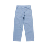LQQK STUDIO｜EMBOSSED 5 POCKET DENIM PANTS｜LIGHT BLUE