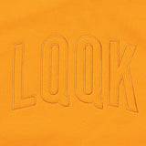 LQQK STUDIO｜PINTUCK CREWNECK｜BLAZING ORANGE