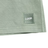 LQQKSTUDIO｜PIGMENT WASHED SHORTS｜WASHED GREEN