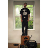 LQQKSTUDIO｜Webbed Face TEE｜BLACK