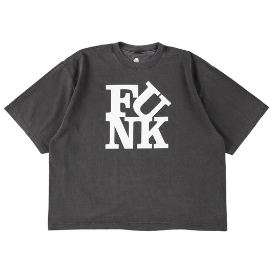 ISNESS|FUNK T-SHIRT|SUMI(CHARCOAL)