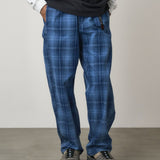 GRAMICCI｜O.G. DENIM PLAID PANT｜INDIGO CHECKERED PLA