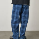 GRAMICCI｜O.G. DENIM PLAID PANT｜INDIGO CHECKERED PLA