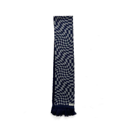 COMFORTABLE REASON｜OP Scarves｜NAVY×GREY