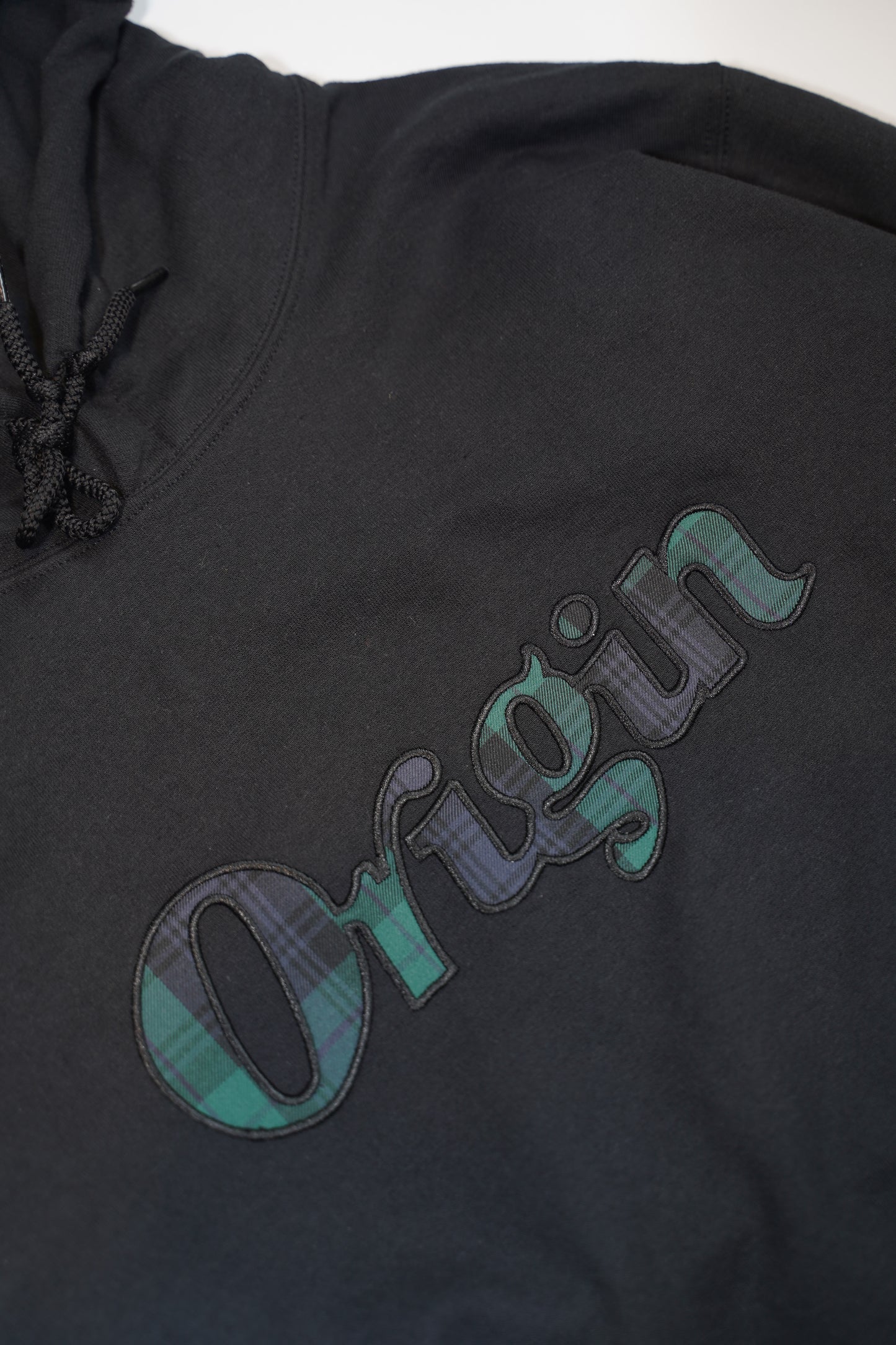 Origin Original｜OG Logo Hoodie-Appliqué｜Black Watch